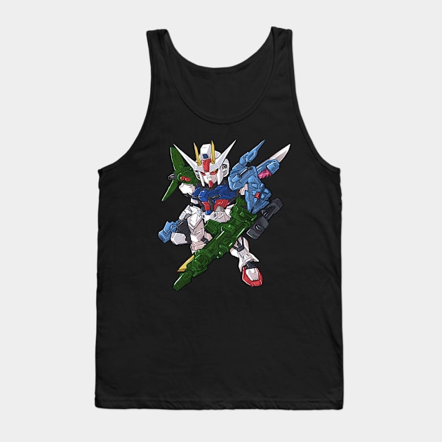 Perfect Strike Gundam Deform Tank Top by RatjoenMerch